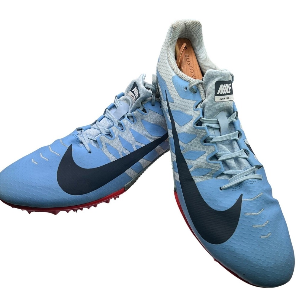 Nike Zoom Rival S9 Mens size 14 Ice Blue Mens Cleat Shoe Track & Field, spikes